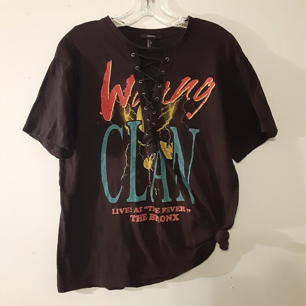 Forever 21 Wu Tang Clan Band Tee Size Large